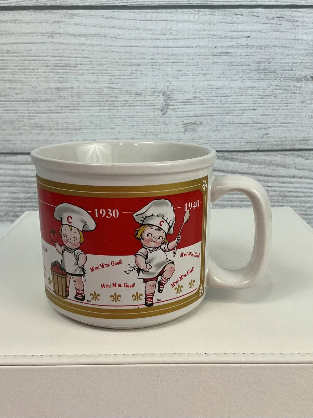 Campbell’s Vintage 2001 Campbell’s kids through the decades Soup Mug